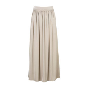 Belted Sleeve Blouse and Skirt Women Dress Suite