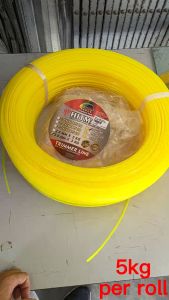 Hitmax Nylon Grass Cutting Trimmer Line 5kg Brush Cutter Spool String Tali Mesin Potong Rumput 割草绳 割草线