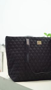 HUSEN Totebag Wanita Tas Kerja Jinjing Shoulder Bag Kekinian Resleting - Ashley Sophie Tote Bag