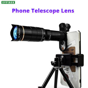 Universal Mobile Phone Monocular Telescope 22X 32X Camera Lens External Phone Camera Zoom Macro Extensible tripod