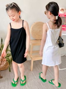 Girl Base Skirt Suspender Skirt Gauze Skirt Bottoming Opaque Pure Cotton Breathable Sweat Absorbing% Cotton Skirt Dress