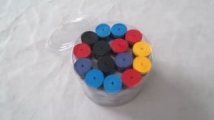 Assorted Color Guide Grip Rubber Grip Tape for Tennis Badminton Fishing Rods Jump Rope Overgrip