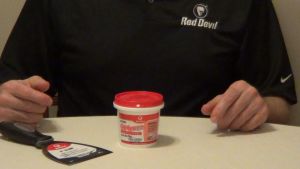 Patch Wall Putty - Change Colour when it dries