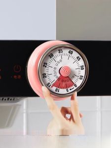 Visual Magnetic Absorption Mechanical Timer Kitchen Baking Tool Full Metal Reminder Time Home New Model Timer Cooking Tool