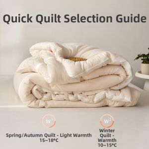 SIDEFU | Soft Warm Multi-Season Quilt