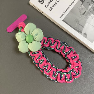 Widened Wrist Rope Mobile Phone Lanyard Short Phone Camera Strape Multi-Color Weaven Rope Travel Anti-theft Phone Lanyard