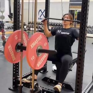 XMASTER Power Rack Pull Up Bar strength Fitness gym set exercise equipment at home CrossFit Training bodybuilding Powerlifting ROGUE ELEIKO