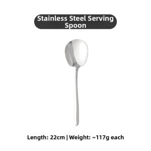 CAROTE | Stainless Steel Public Soup Spoon