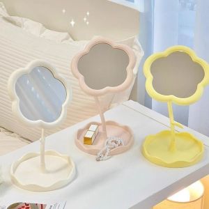 UUMIR Sunflower Shaped Makeup Mirror Versatile High-definition Beauty Mirror Cute Detachable Dressing Mirror