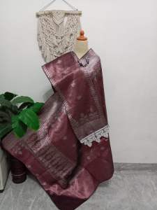 Songket silungkang semi kristal kulit bawang