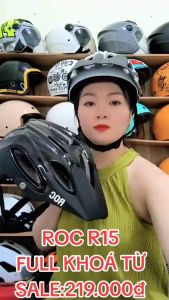 ROC R15 Professional Cycling Helmet Lightweight Breathable Mountain Bike Safety Helmet with Full Accessories 12-Month Warranty