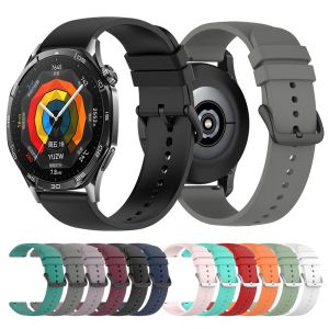 20mm 22mm Sport Silicone Strap For Huawei Watch GT 5 Pro 46mm Smart Watch Strap For Huawei GT 5 4 3 2 46mm GT3 Pro Band Bracelet