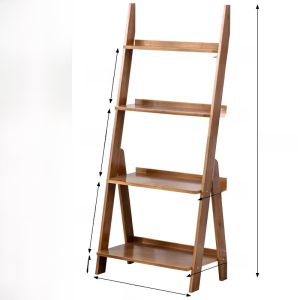 Nordic Style Bookshelf Triangular Placement Shelf Living Room Wall Corner Storage Rack Multi-layered Floor-standing Shelf