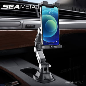 ตัวยึดจับติดแน่นแท็บเล็ตมีตะเข็บสำหรับรถยนต์หรือรถบรรทุกหนักขาตั้งแท็บเล็ตอเนกประสงค์แขนแบบปรับหมุนได้ °