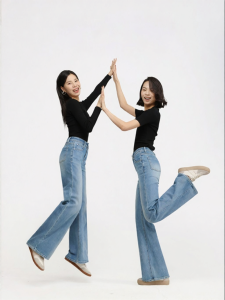 HIPPIE MISS | Slimming Height-Enhancing Pants