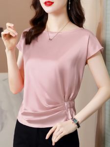 DAIXIANGFEIZI | Elegant Satin Chiffon Fashion Shirt
