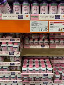 [Đủ bill Store + Air] Viên uống làm đẹp da tóc Nature’s Bounty Hair Skin & Nails 250 viên chính hãng của Mỹ