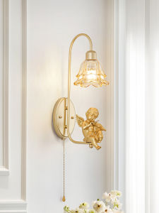 MIYUN | Retro Pull Cord Wall Lamp