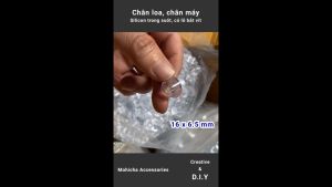 10 cái Đệm cao su Silicon trong suốt giảm chấn chống trượt dùng làm chân loa chân máy nội thất DIY