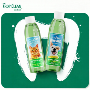 Tropiclean | Teeth Cleaning Oral Hygiene Edible Mouthwash for Dogs