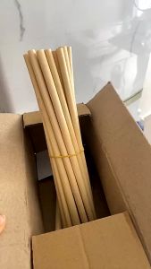 Ống Hút Tre ANKAN Chiều Dài 20cm Dùng Cho Cá Nhân Nhà Hàng Khách Sạn Quà Tặng Doanh Nghiệp Có 3 Kích Cỡ Để Lựa Chọn (10 Ống)