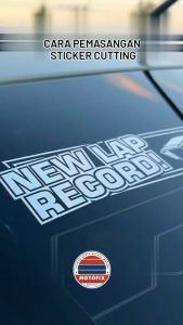 STIKER CUTTING PREMIUM MOTIF 20 / Sticker Mobil / LAPTOP / MATA ANIME / JDM / JAPAN DRIFT / KACA