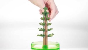 Aoduoyaya COD DIY ต้นคริสต์มาส ต้นไม้เวทมนตร์สำหรับเด็ก ของขวัญคริสต์มาสสำหรับเด็กที่ทำด้วยมือ ของเล่นเสริมพัฒนาการ