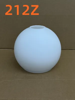 Semi-Transparent Frosted Glass Lampshade Milk White Flat Mouth round up down Shell Cover Hanging Lampshade Clear Lamp Decor Accessories