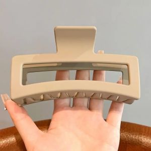 13cm Simplicity Large Hair Clip claw for Women Elegant Temperament Shark Clip Fashion Girl Ponytail Clip Hair Clamp Hair accesso