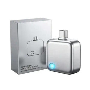 Type-C 140W Physical-Disconnect Battery Guard Anti-Overcharge Protection Smart Full Charge Self-Cut Type-C Adapter for Safe Overnight Charging Smart Auto Stop Charging