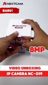 Nextcam kamera cctv wireless wifi ipcam 8MP 4K Ultra HD colorful bisa berputar bisa bersuara smart alarm Dualband komunikasi dua arah Tipe NC019 8MP