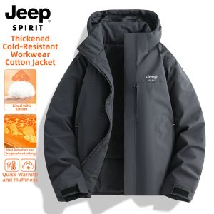 JEEP SPIRIT(吉普) | Thickening Warm Mens Winter Jacket
