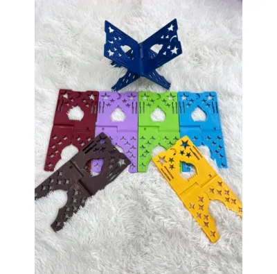 Rehal Plastic Rihal lipat untuk AL quran Iqra N Muqaddam (Mix Colour)