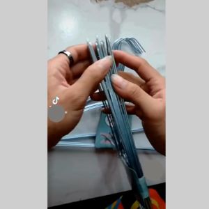 Gantungan Baju dewasa Anti Karat khusus 50 pcs harga lebih murah dan lebih hemat - Hanger Kawat
