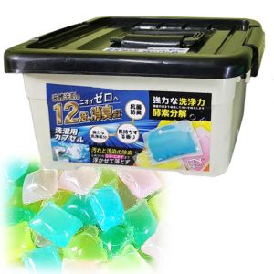 Viên Giặt Xả Quần Áo JeaMart hộp 150 viên hàng nội địa Nhật Bản rất tiện lợi nha