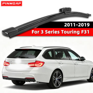 PINMOAP Rear Windshield Wiper Blades Are Suitable For BMW 3 Series Touring F31 2011-2019 Seamless Silent Cleaning Wiper Blades
