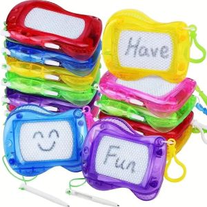 Mini Magnet Drawing Board Fun Handwriting Board Toy Childrens Backpack Keychain Boys and Girls Erasable Graffiti Writing Board Childrens Learning Education Toy