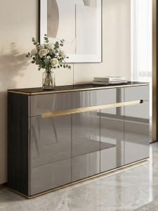 Slim Wall-mounted Storage Cabinet for Entrance Hall and Dining 30cm