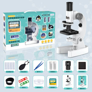 Microscope Học Sinh Blue Bamboo Microscope Học Sinh Microscope Sinh Học Khoa Học Giáo Dục Độ Nét Cao Bộ Đồ Chơi Thí Nghiệm Cho Học Sinh Tiểu Học Và Trung Học