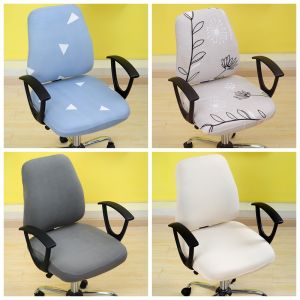Universal Computer Chair Cover Separate Office Adjustable Chair Covers