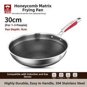 KOBACH | Non-stick Fry Pan 304 Stainless Steel