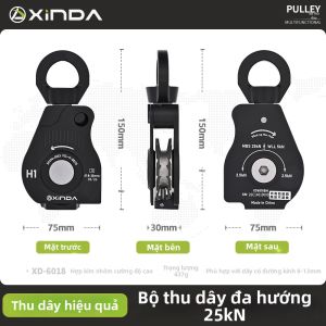 Xinda | Bộ Thu Dây Cáp Dây Dù Tự Động Kết Nối Máy Khoan Điện