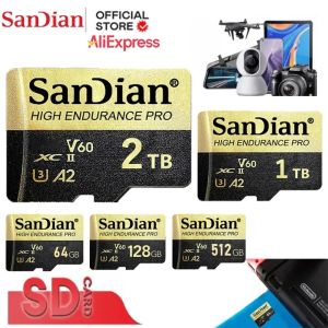 ShanDian Memory Card 2TB Micro TF SD Card Large Capacity Flash Memory Card PC/Phone/Camera/Mac High Speed Flash Drive