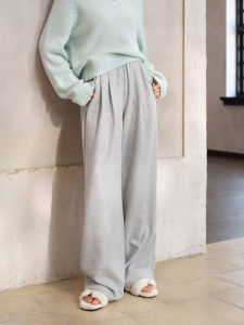 High Waist Pleated Loose Slimming Relaxed Trousers