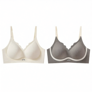Gathering and Anti-sagging Bra for Teenage Girls
