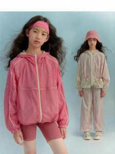 LOVESASAKIDS | Two-Sided Sun Protection Lightweight Outdoor Jacket