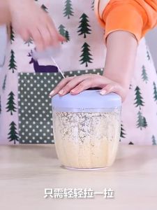 Garlic Press – Hand-Pull Garlic Chopper Multi-Functional Garlic Grinder