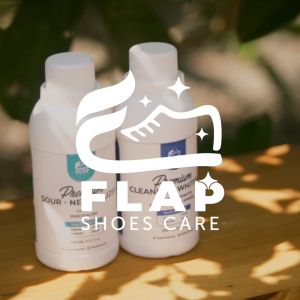 Flap Shoes Care Pemutih Sepatu Canvas Putih Menguning