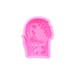 ly of the Valley Girl 3D Angel-Shaped Silicone Mold  Tool for DIY Handmade Candles and Plaster Aromatherapy Orname