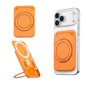 For Magsafe Wallet Card Holder Magnetic Bracket Case Ultrathin For iPhone 17 16Pro Max Strong Adsorption Magnet Slot Card Holder